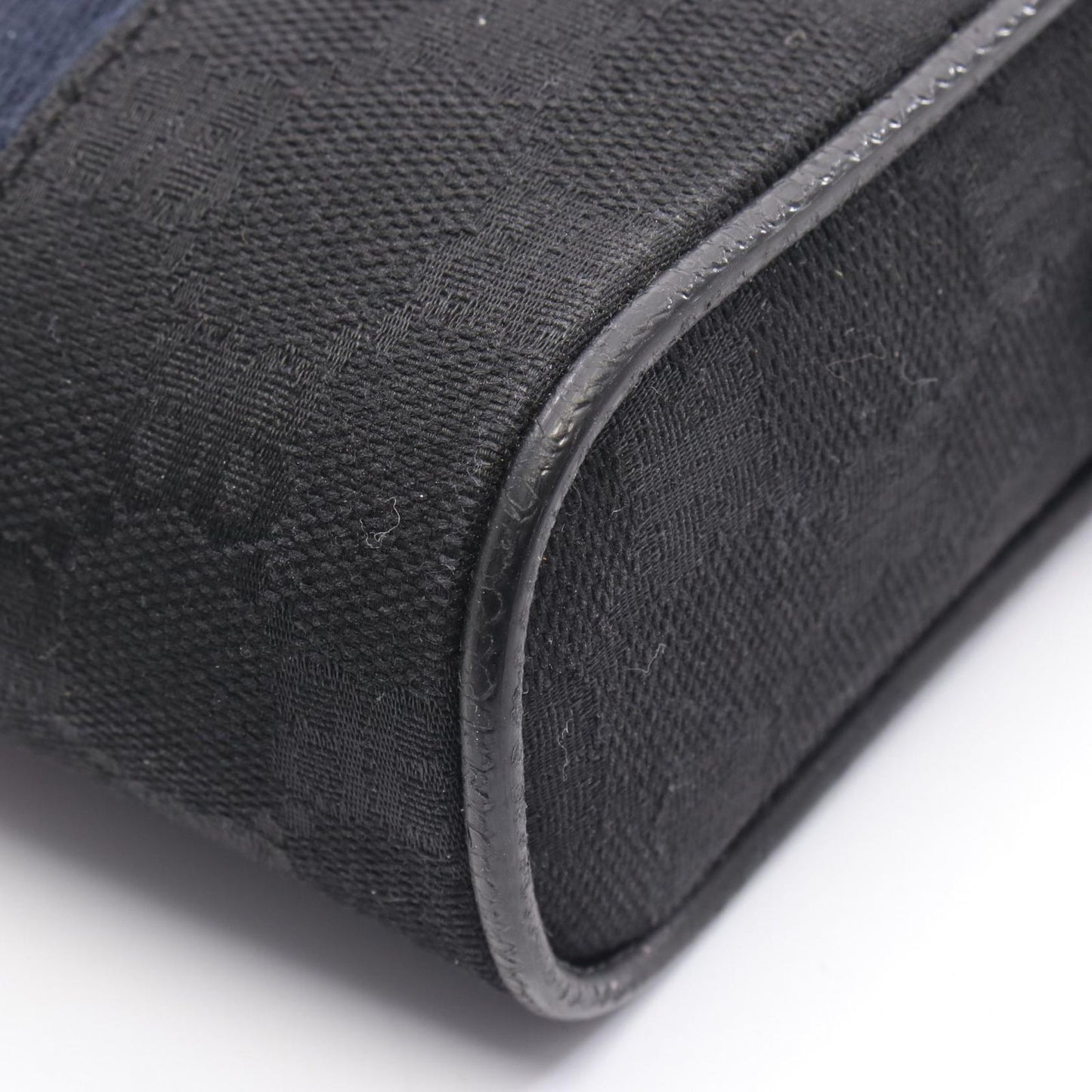 Gucci Shoulder Bag Hacker Project Black Canvas Leather — view 6