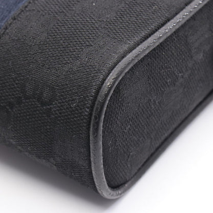 Gucci Shoulder Bag Hacker Project Black Canvas Leather — view 6