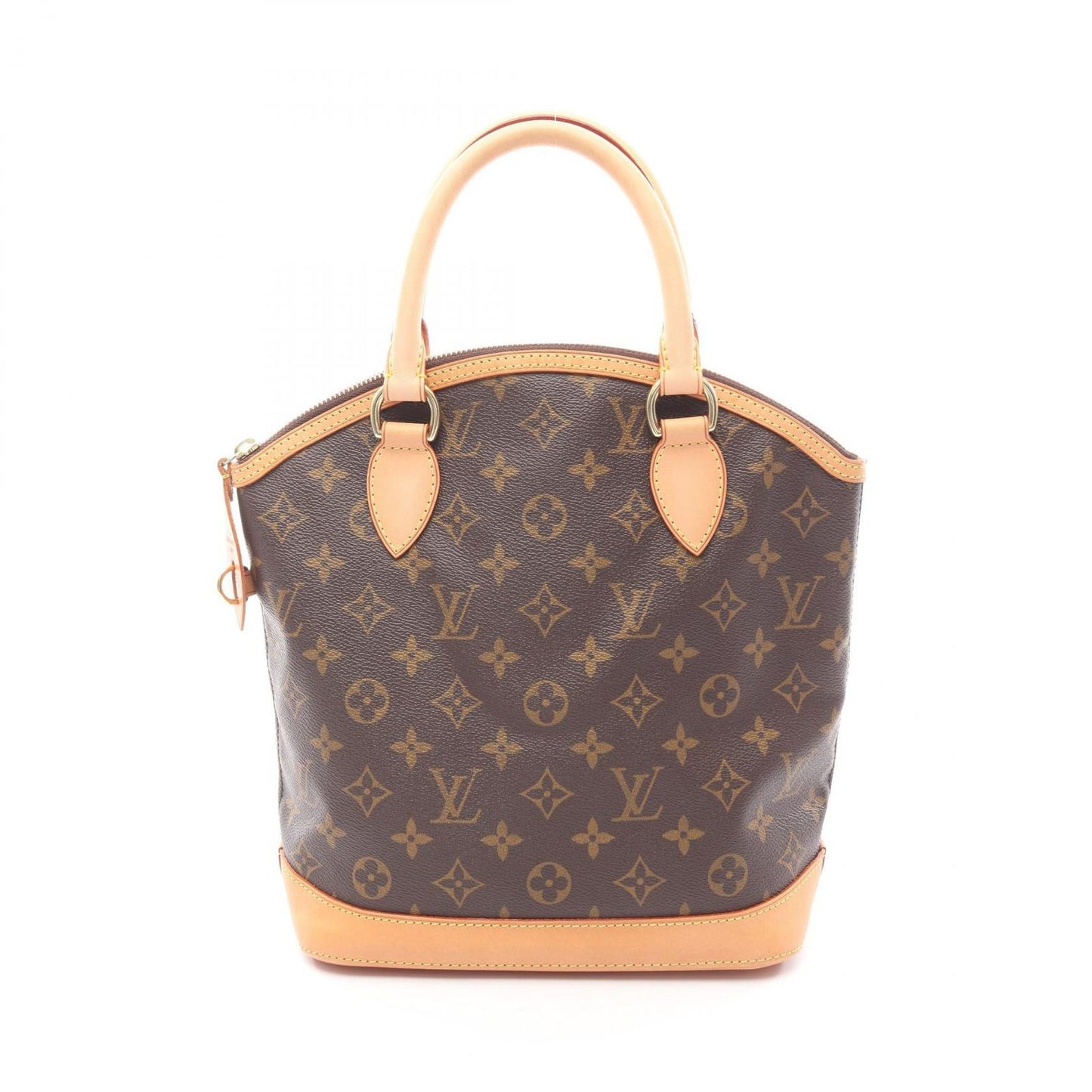 Louis Vuitton Handbag Lockit Canvas Leather