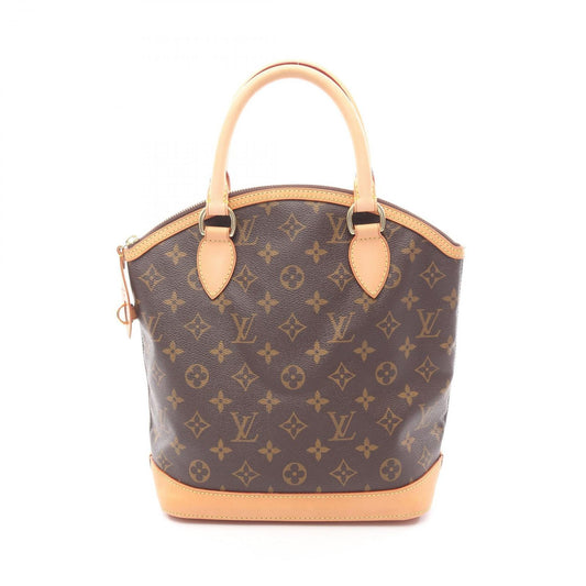 Louis Vuitton Handbag Lockit Canvas Leather