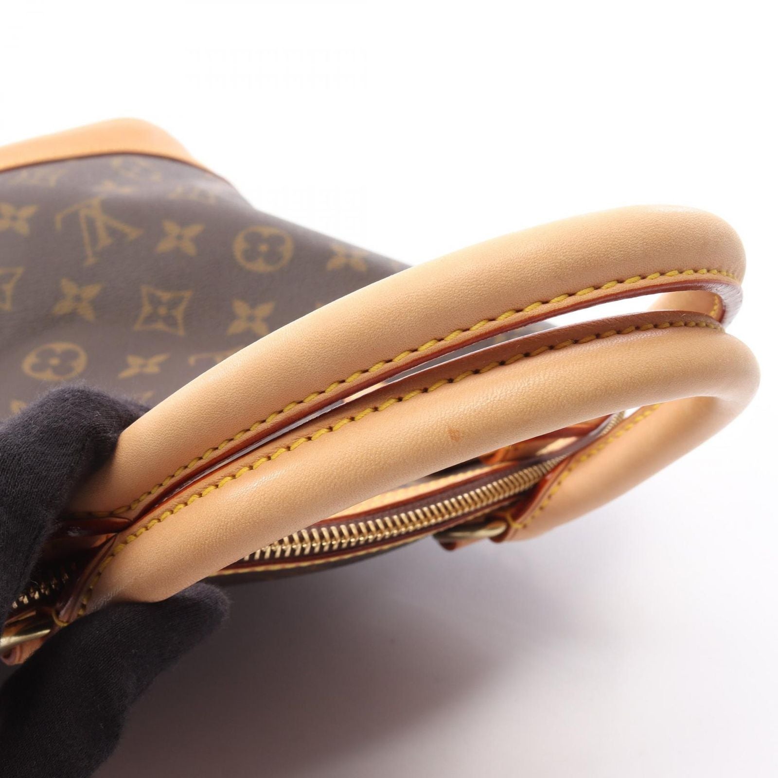 Louis Vuitton Handbag Lockit Canvas Leather — view 8