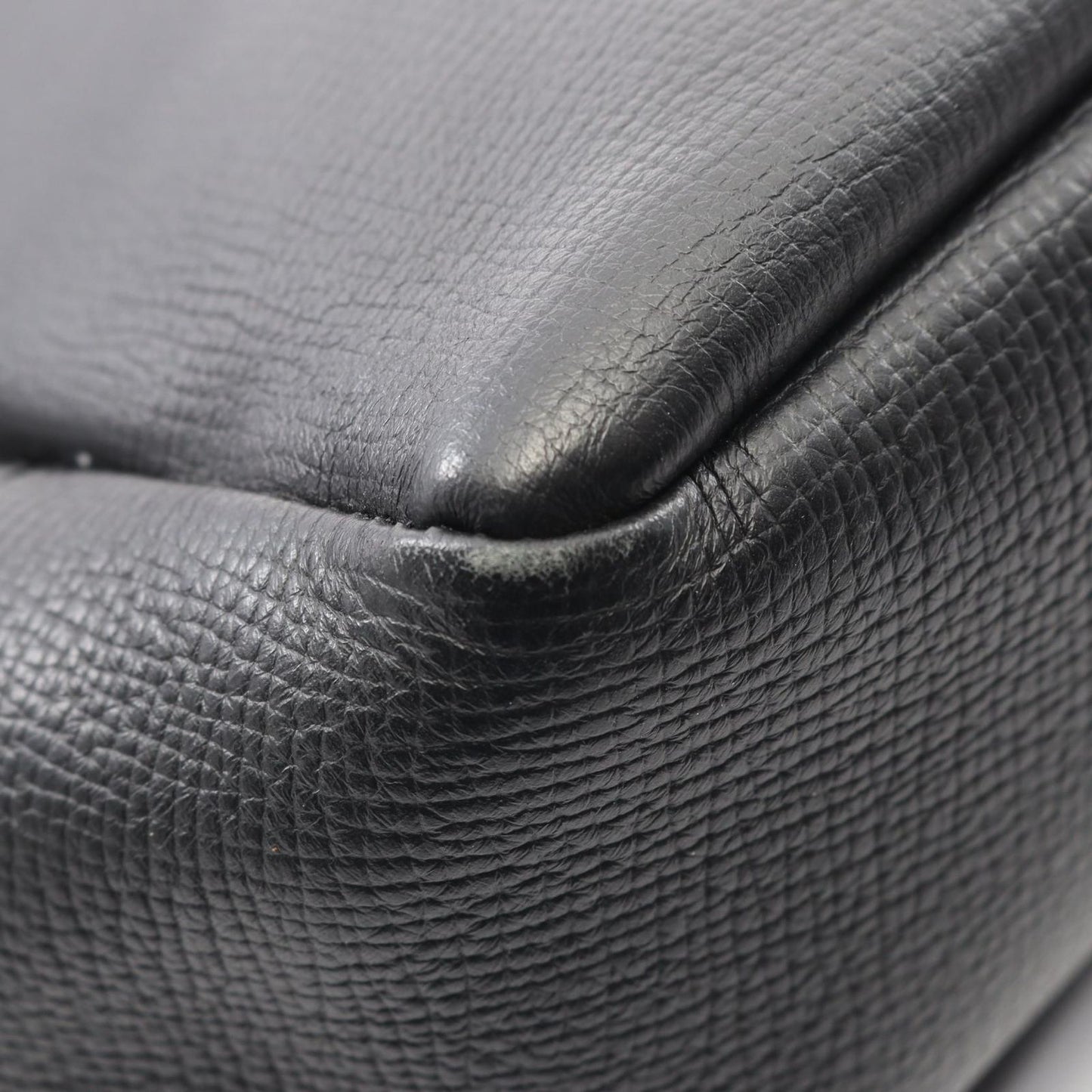 Louis Vuitton Shoulder Bag Besace Tokyo Noir Canvas Leather — view 7