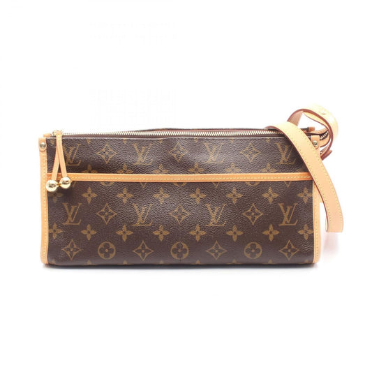 Louis Vuitton Shoulder Bag Popincourt Long Canvas Leather