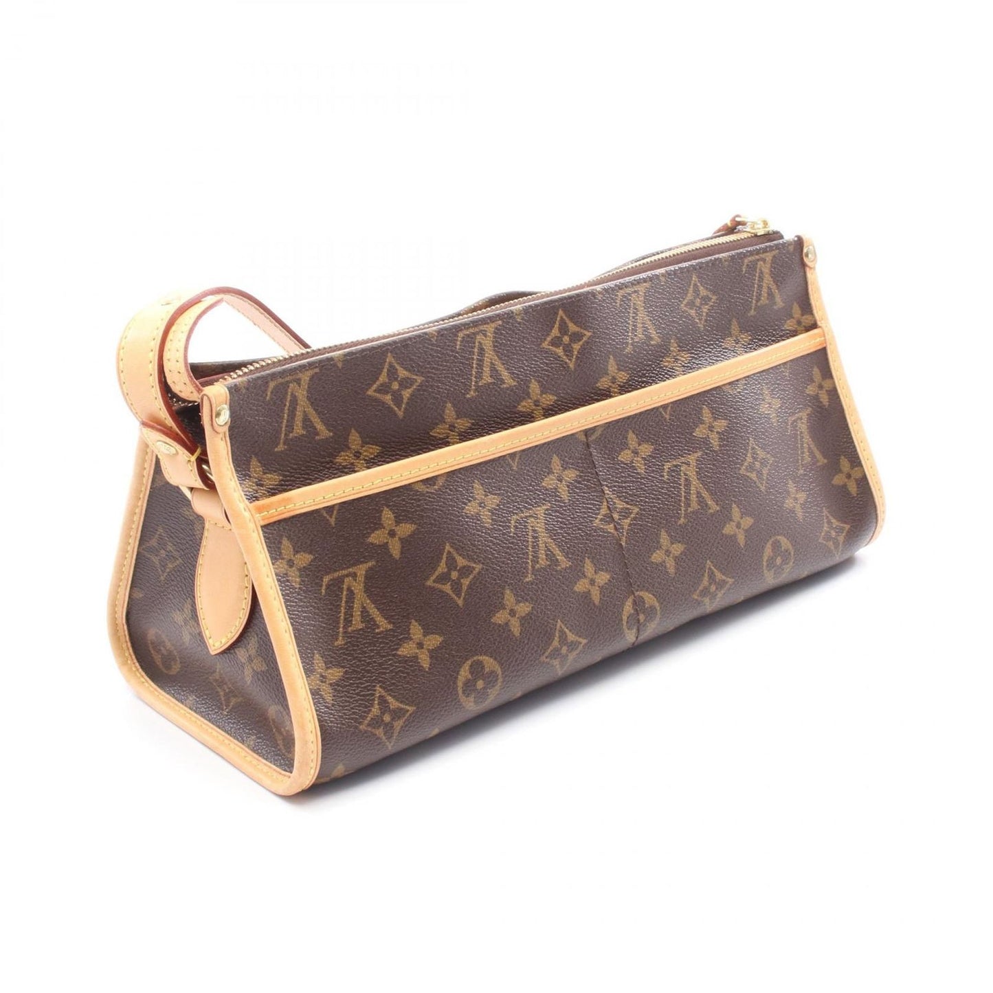 Louis Vuitton Shoulder Bag Popincourt Long Canvas Leather — view 2