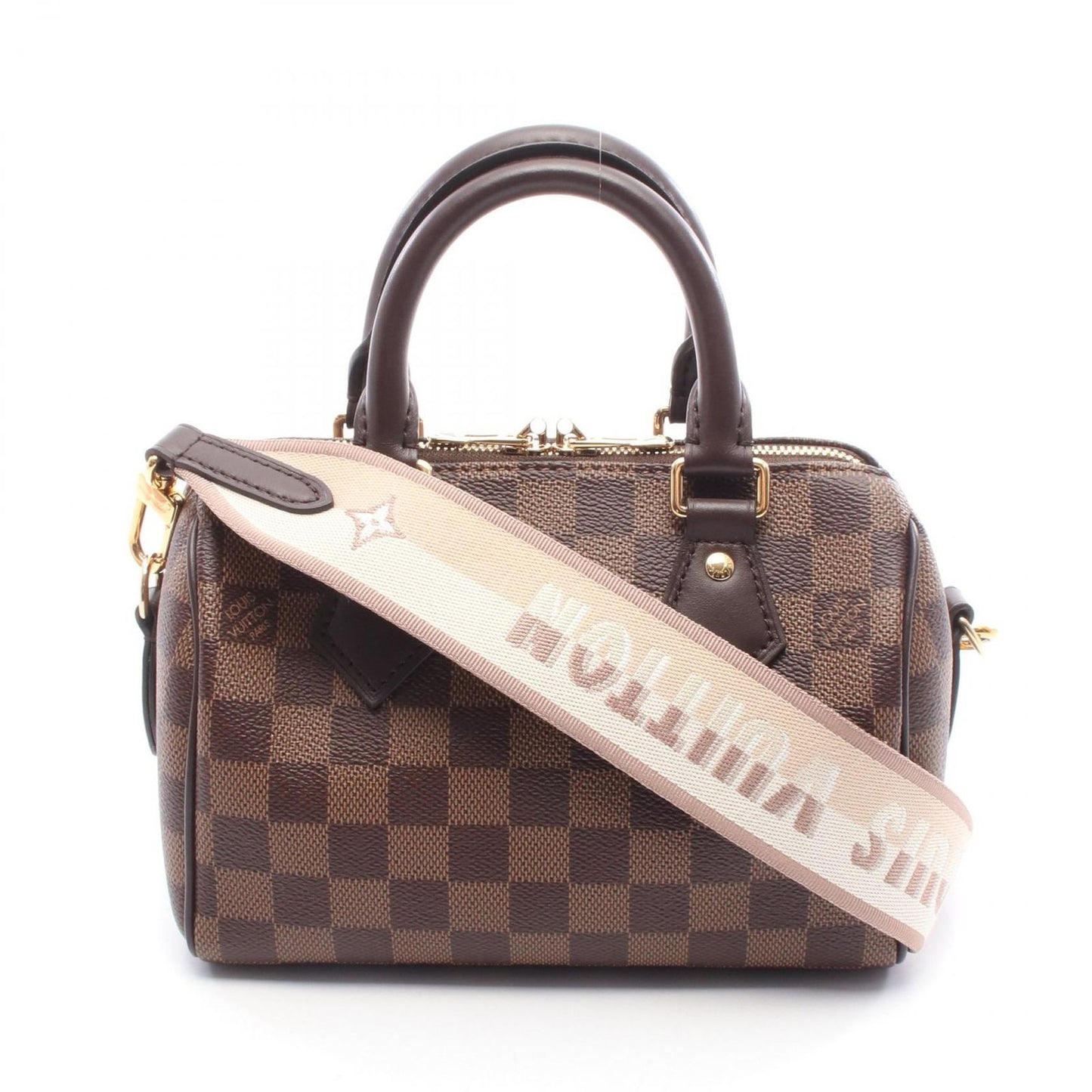 Louis Vuitton Handbag Speedy Bandouliere 20 Canvas Leather