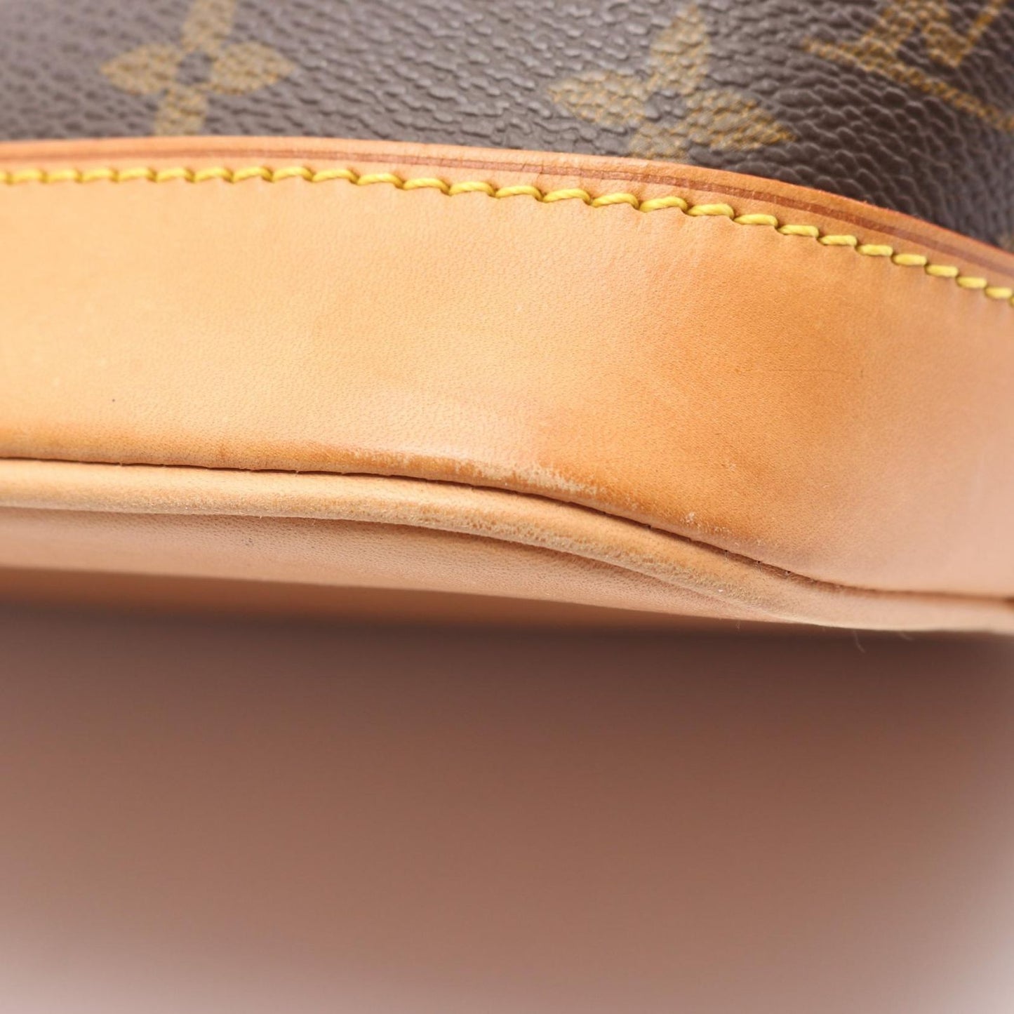 Louis Vuitton Handbag Alma PM Co Ting Canvas Leather — view 8