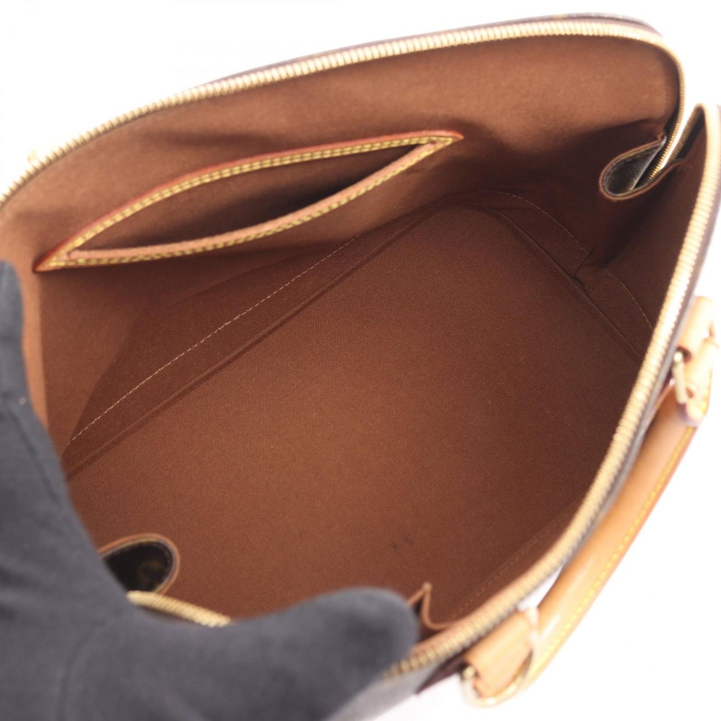 Louis Vuitton Handbag Alma PM Co Ting Canvas Leather — view 3