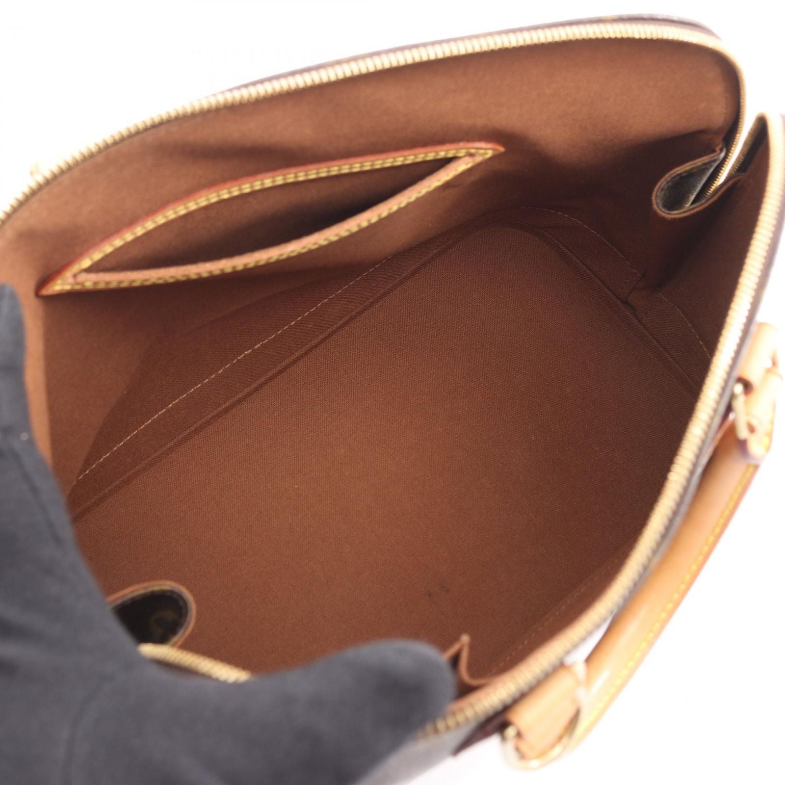 Louis Vuitton Handbag Alma PM Co Ting Canvas Leather — view 3