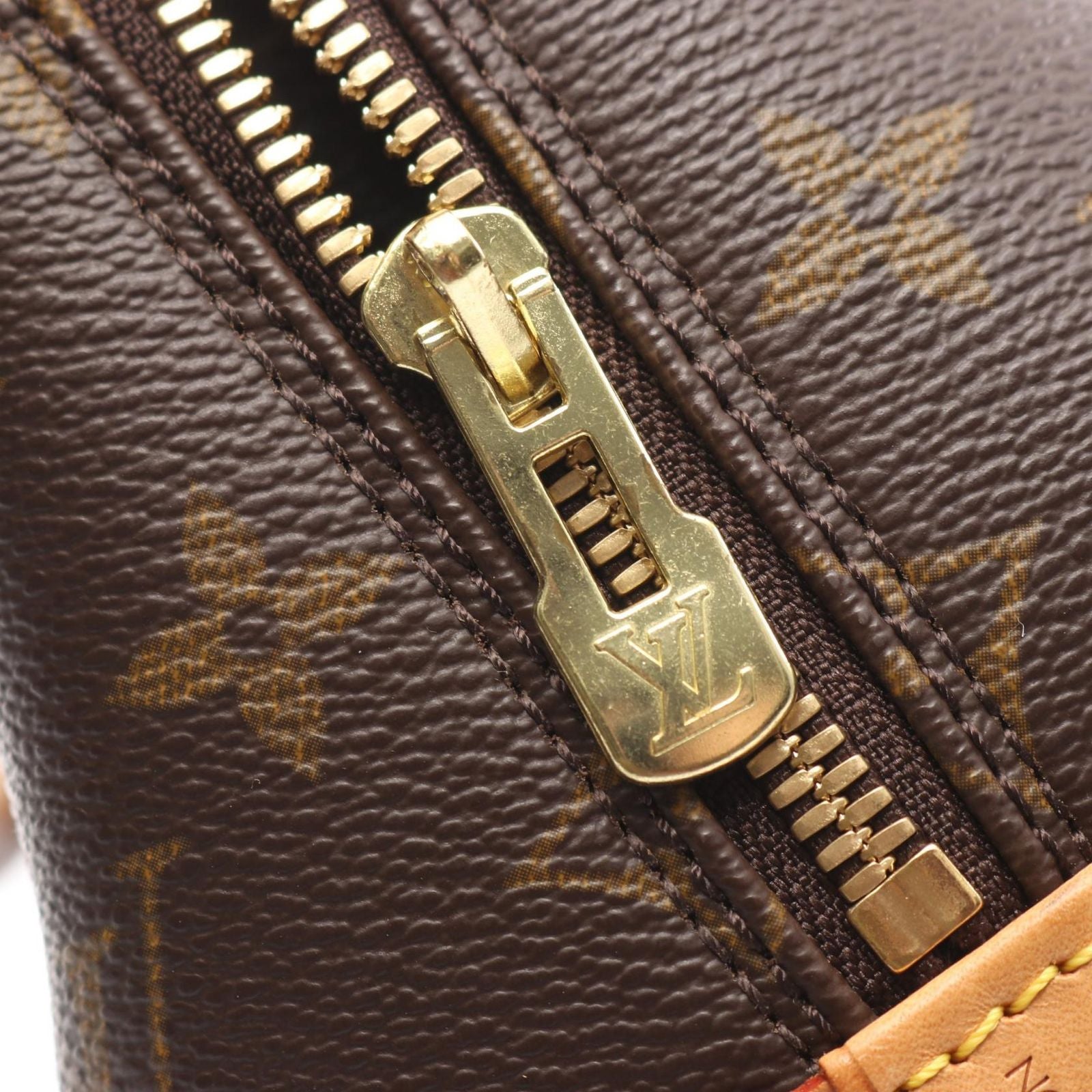Louis Vuitton Handbag Alma PM Co Ting Canvas Leather — view 6
