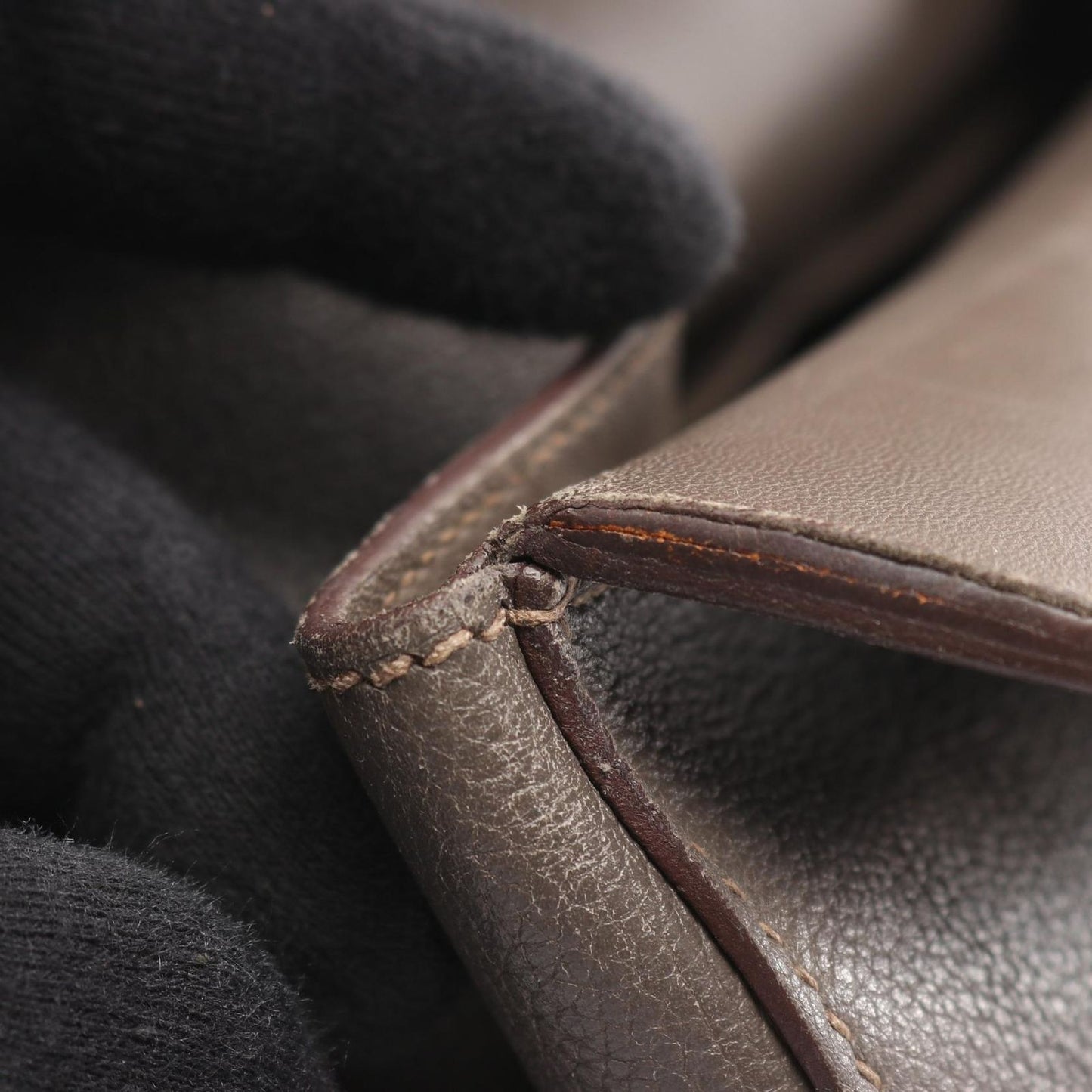 Hermes Handbag Tool Box 26 Etain Leather — view 7