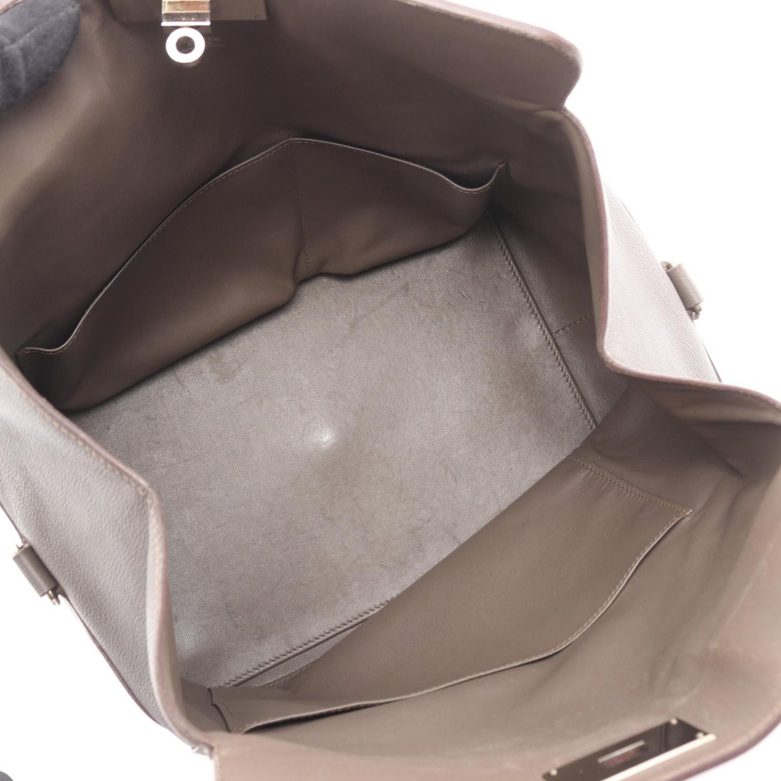 Hermes Handbag Tool Box 26 Etain Leather — view 3