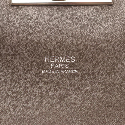 Hermes Handbag Tool Box 26 Etain Leather — view 4
