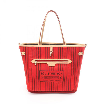 Louis Vuitton Tote Neverfull Inside Out MM Lou Joussari Canvas Leather — view 5
