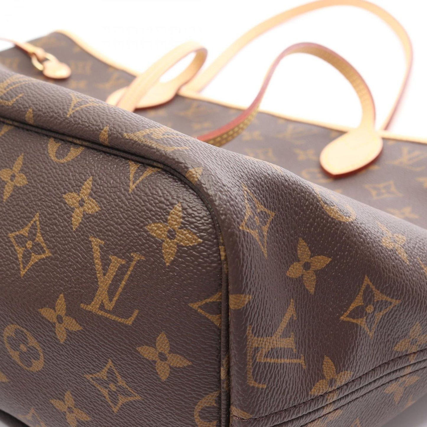 Louis Vuitton Tote Neverfull Inside Out MM Lou Joussari Canvas Leather — view 6