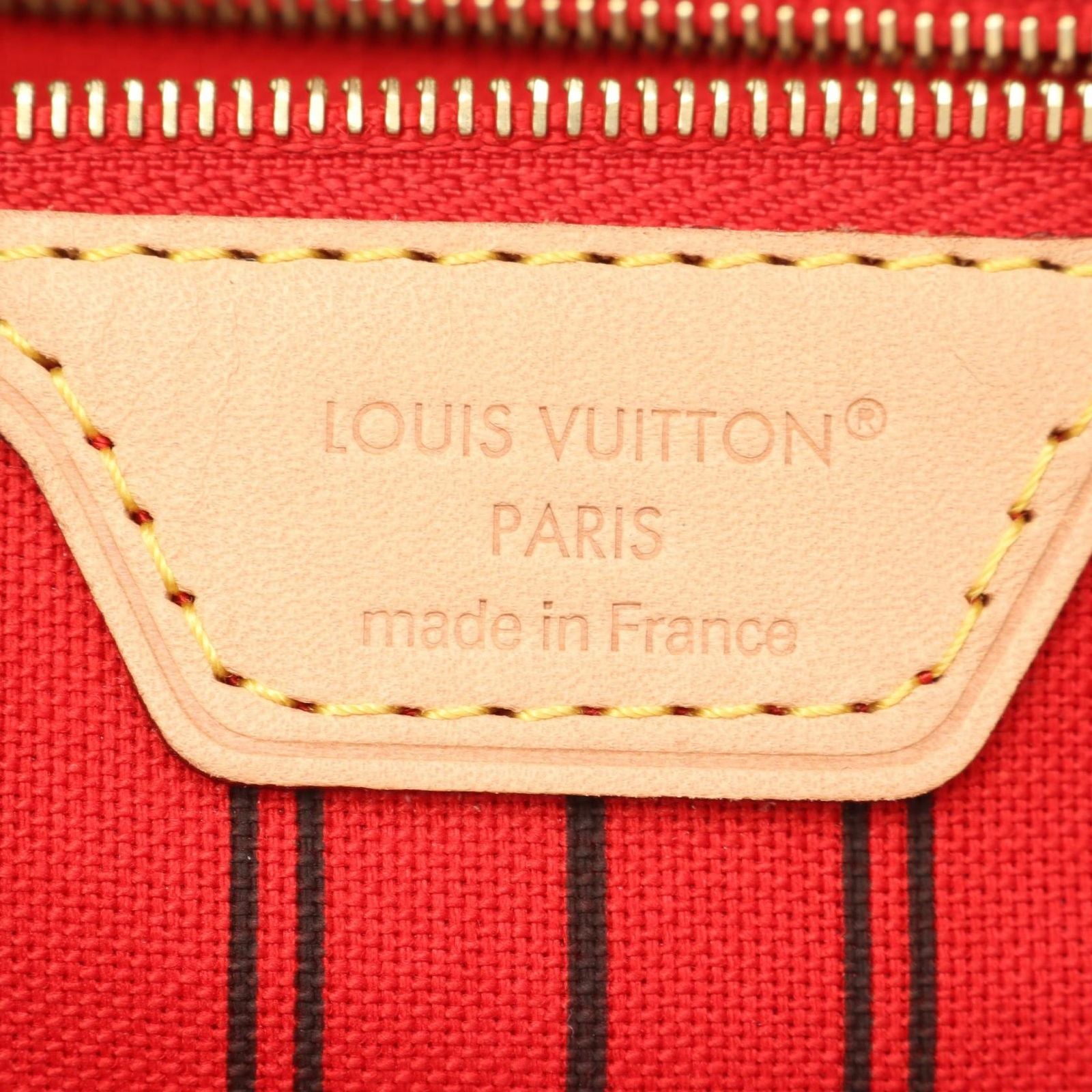 Louis Vuitton Tote Neverfull Inside Out MM Lou Joussari Canvas Leather — view 4