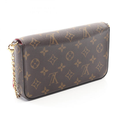Louis Vuitton Shoulder Bag Pochette Felicity Canvas Leather — view 2