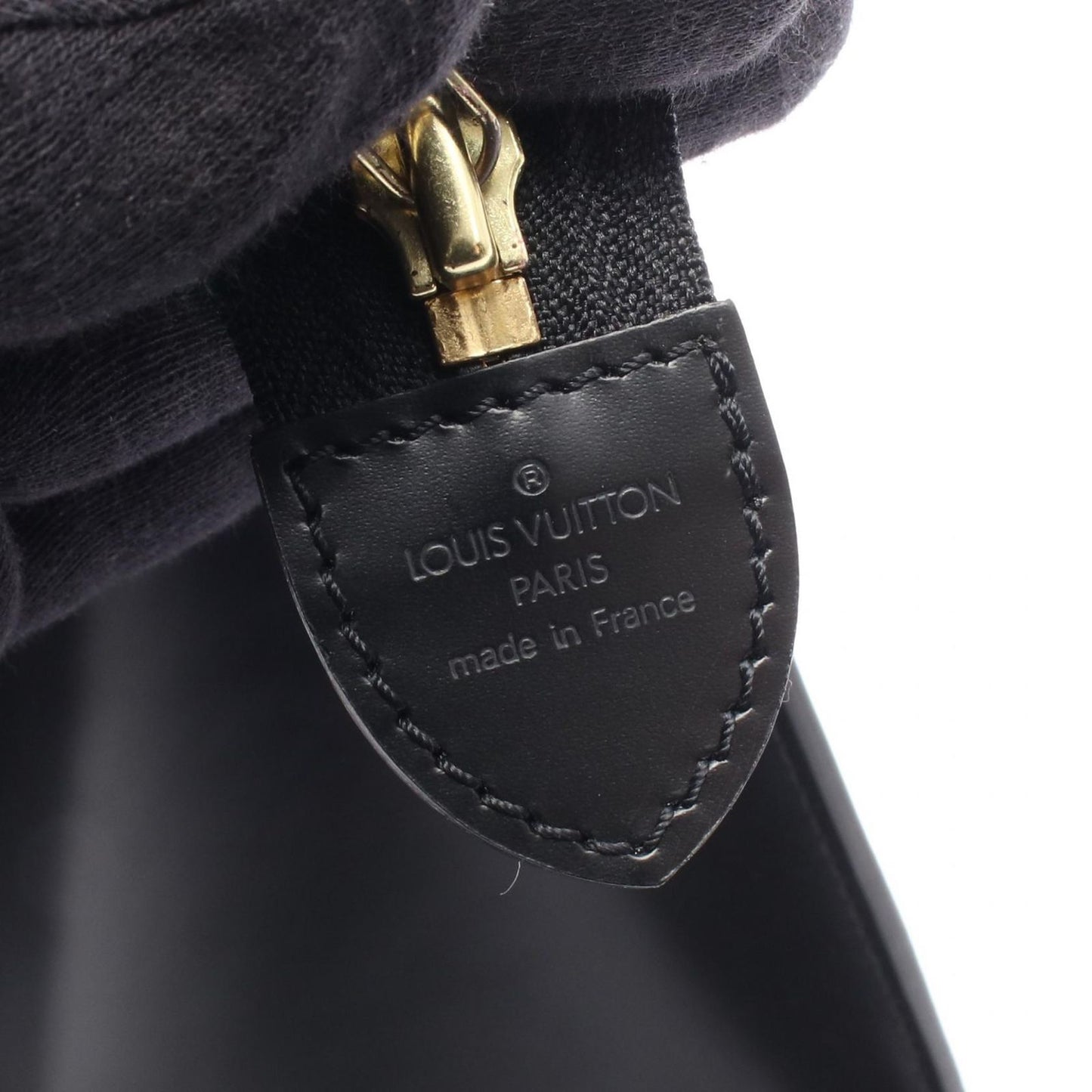 Louis Vuitton Handbag Riviera Noir Leather — view 4