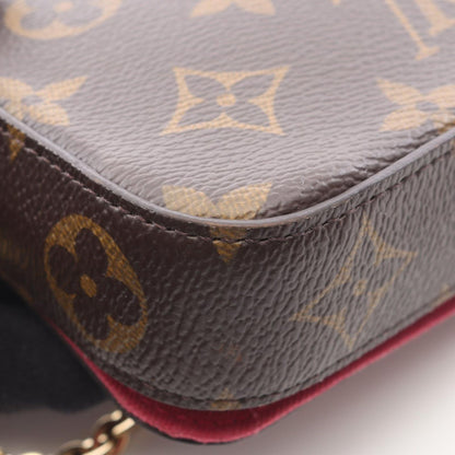 Louis Vuitton Shoulder Bag Pochette Felicity Canvas Leather — view 6