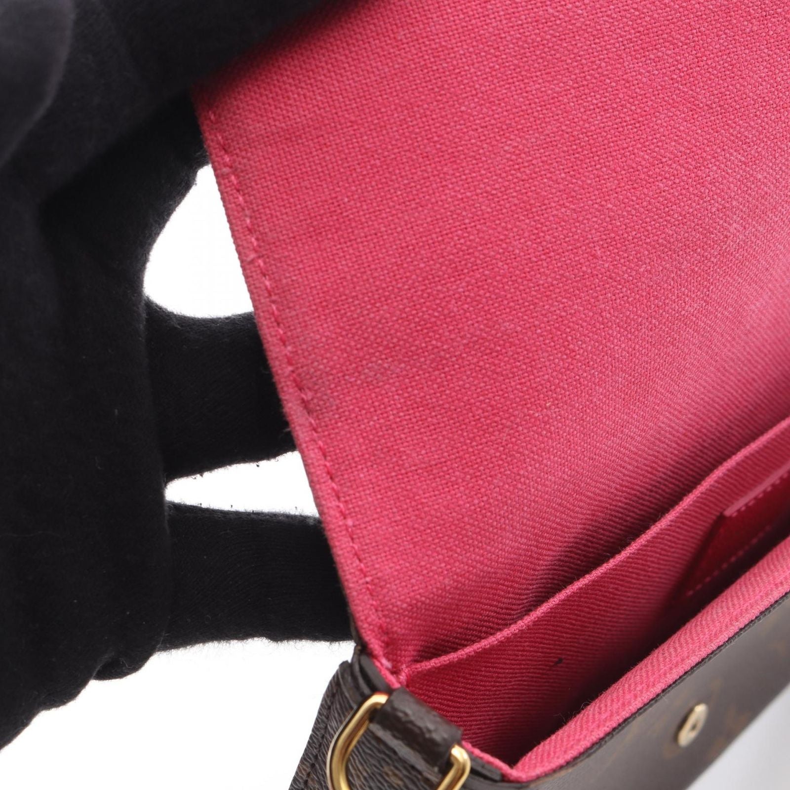 Louis Vuitton Shoulder Bag Pochette Felicity Canvas Leather — view 8