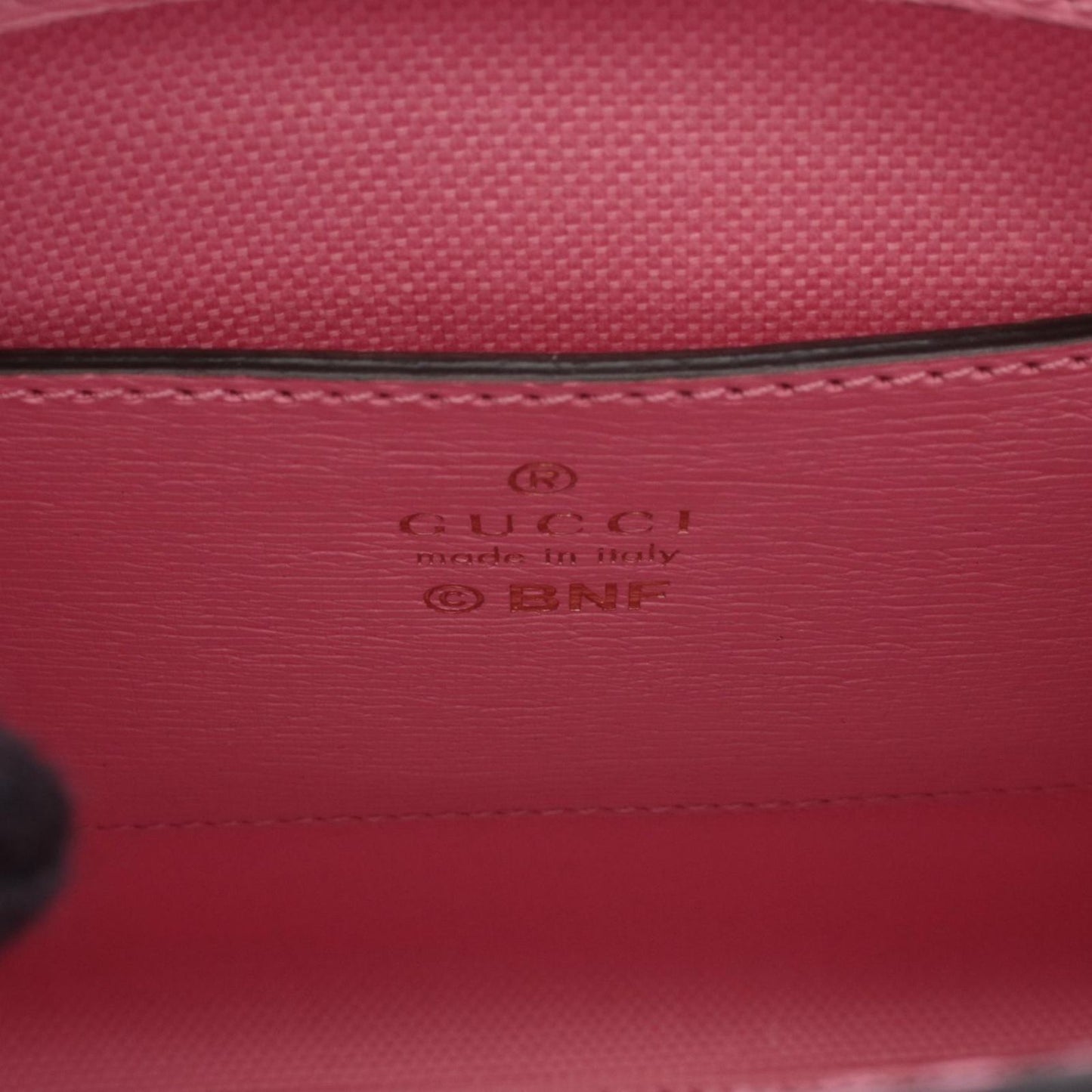 Gucci Handbag Bananya Mini Tote Pink Yellow Leather 2-Way — view 4