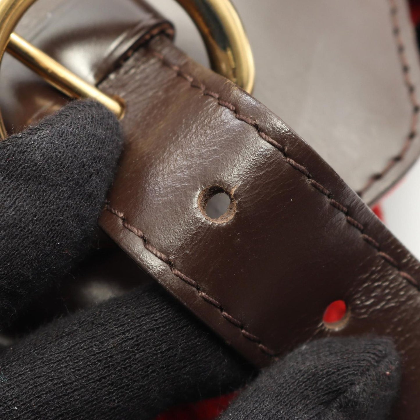 Louis Vuitton Handbag Sistine GM Canvas Leather — view 9