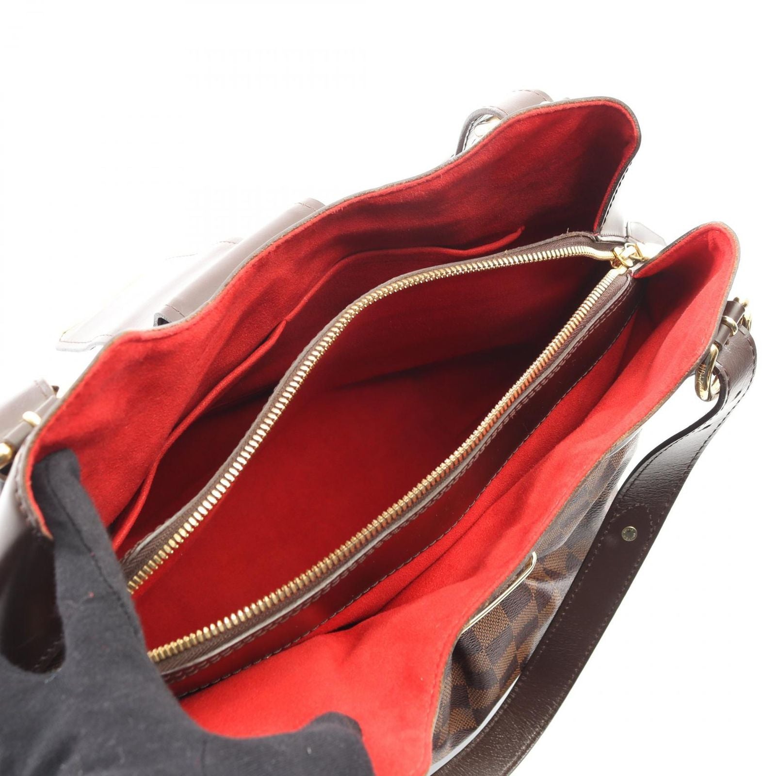Louis Vuitton Handbag Sistine GM Canvas Leather — view 3