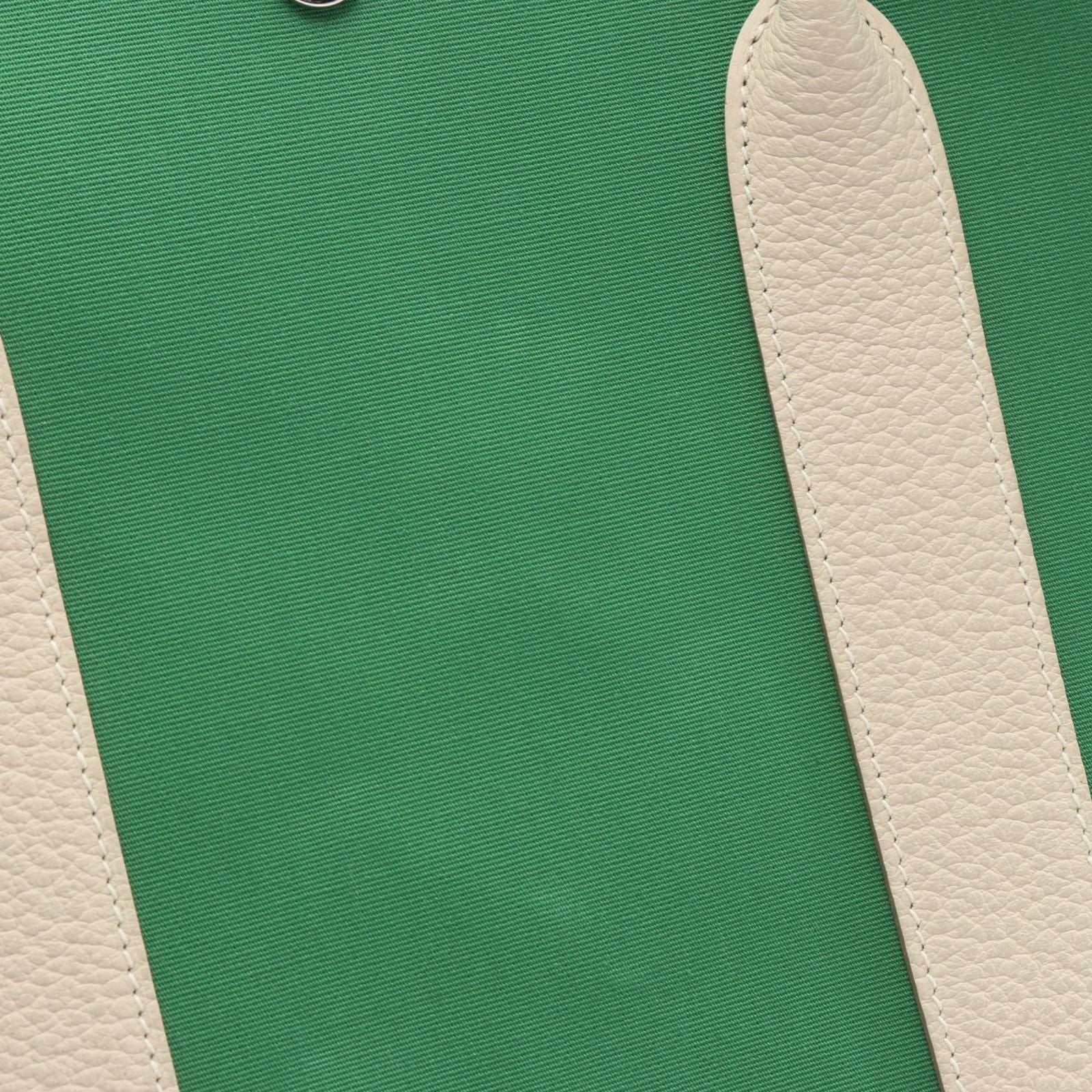 Hermes Tote Garden Party PM Bamboo Beton Canvas Fu — view 7