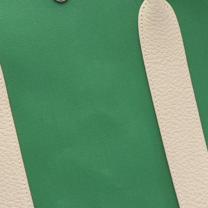 Hermes Tote Garden Party PM Bamboo Beton Canvas Fu — view 7