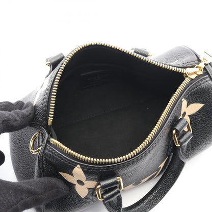 Louis Vuitton Handbag Papillon BB Bicolor Black Beige Leather — view 3