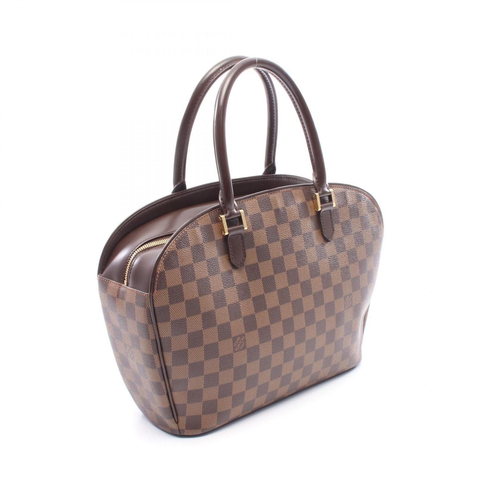 Louis Vuitton Handbag Saria Oriental Canvas Leather — view 2