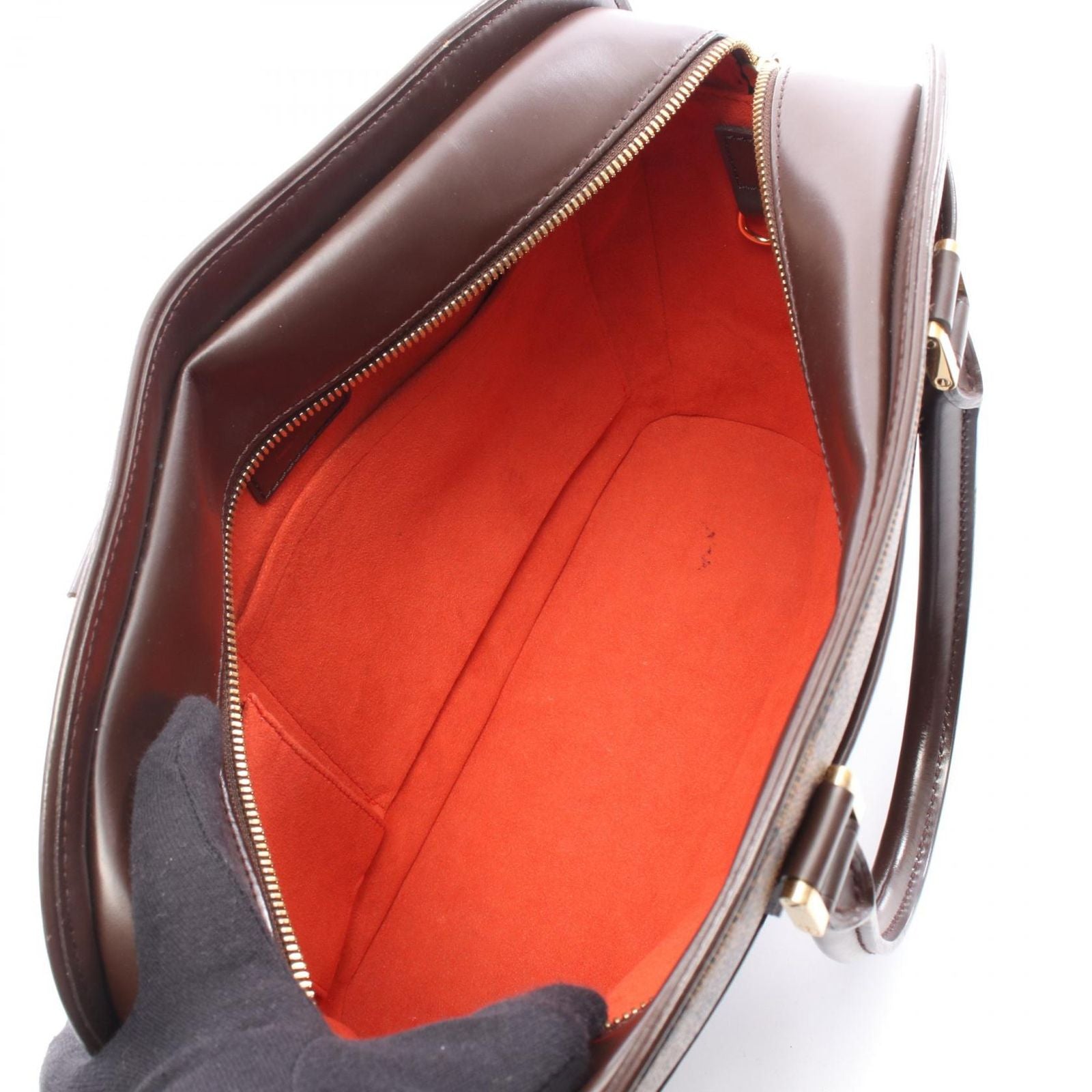 Louis Vuitton Handbag Saria Oriental Canvas Leather — view 3