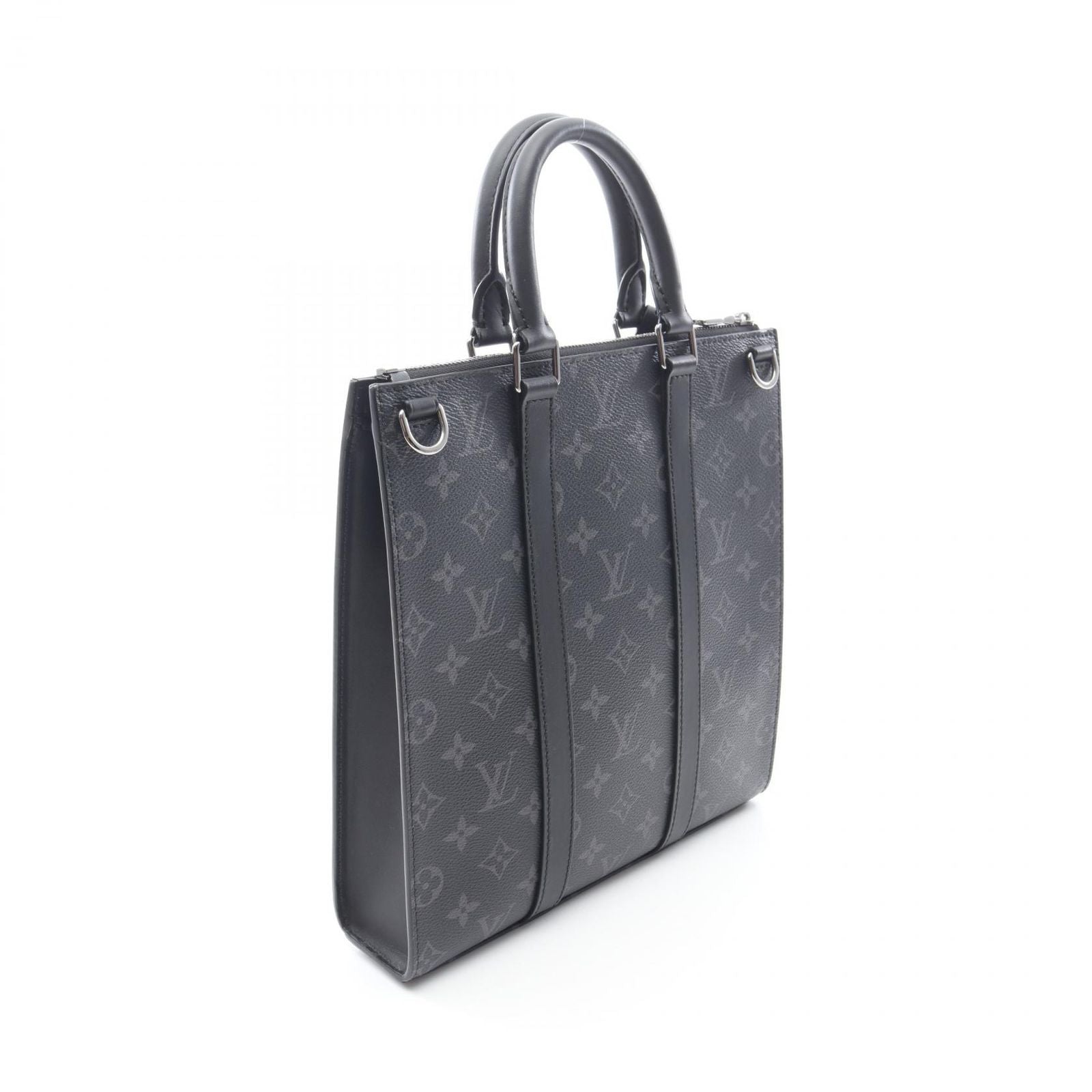 Louis Vuitton Handbag Sac Plat Cross Canvas Leather — view 2