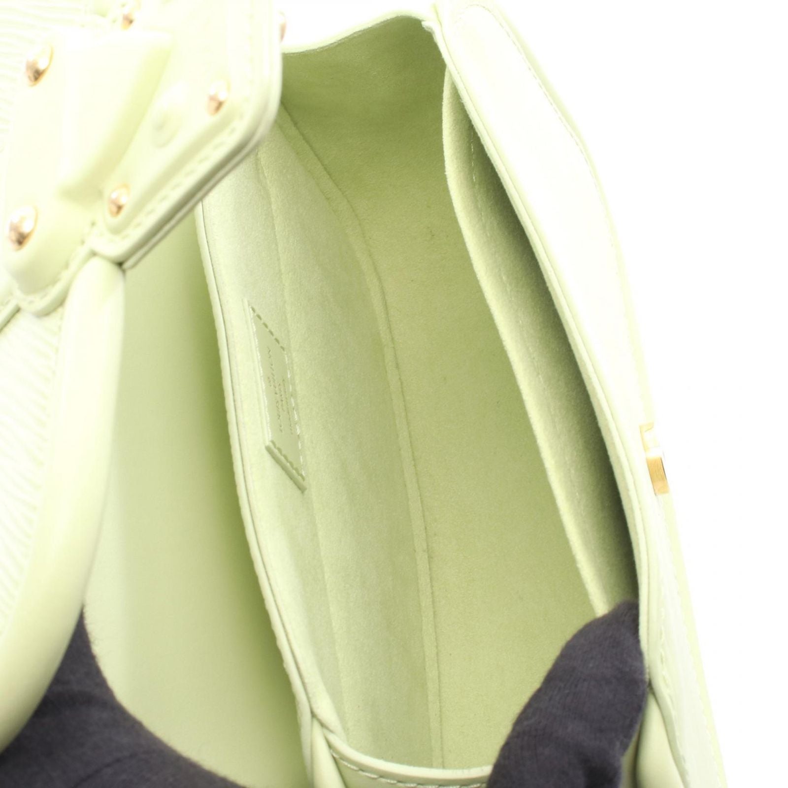 Louis Vuitton Handbag Hide and Seek Vert Leather — view 3