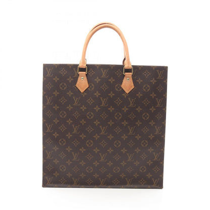 Louis Vuitton Tote Sac Plat Canvas Leather Sac Pla