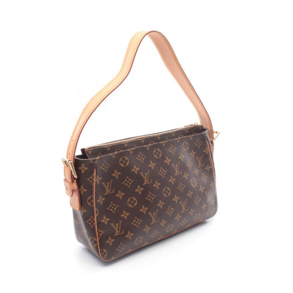 Louis Vuitton Shoulder Bag Viva City GM Canvas Leather — view 2