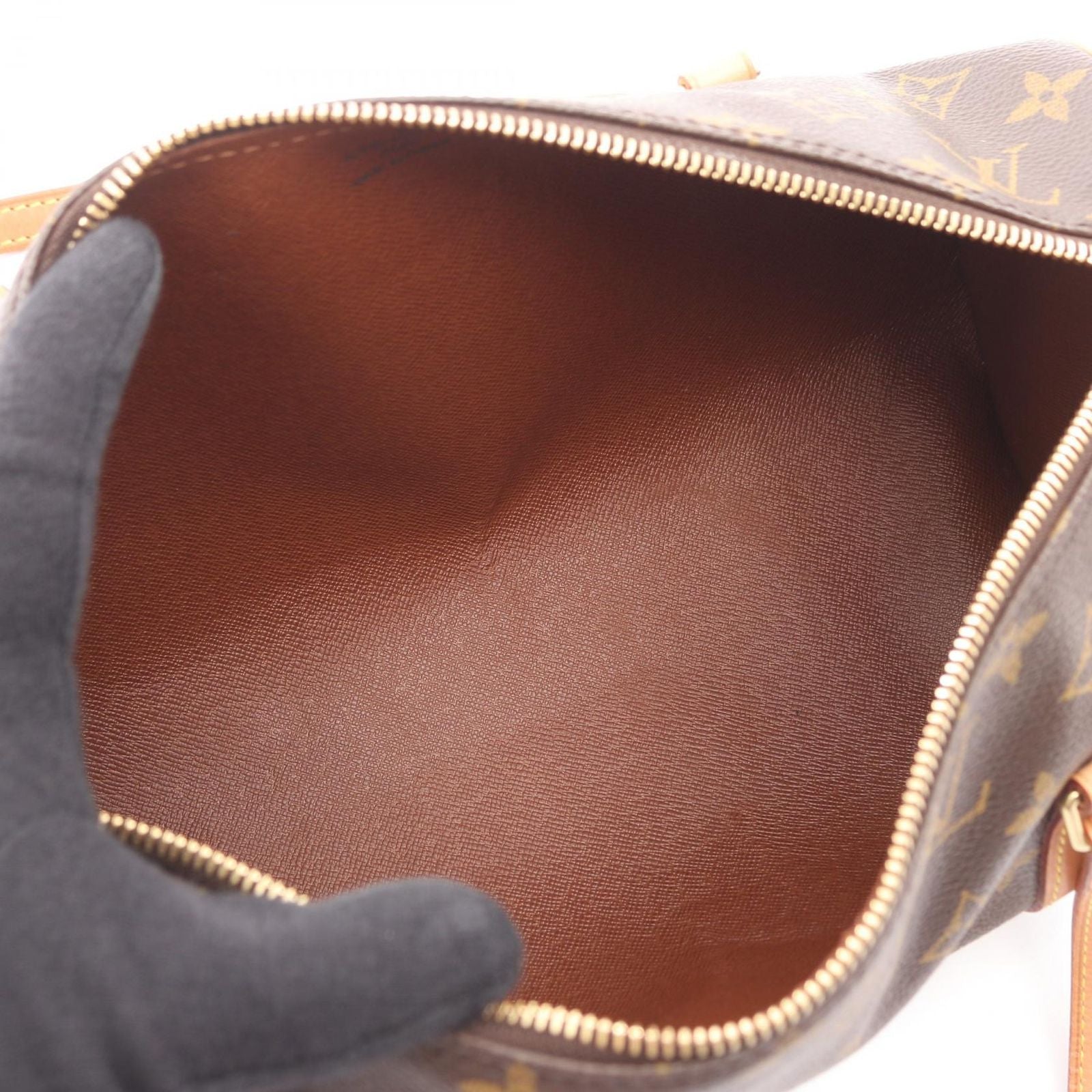 Louis Vuitton Handbag Papillon 30 Canvas Leather GM — view 3