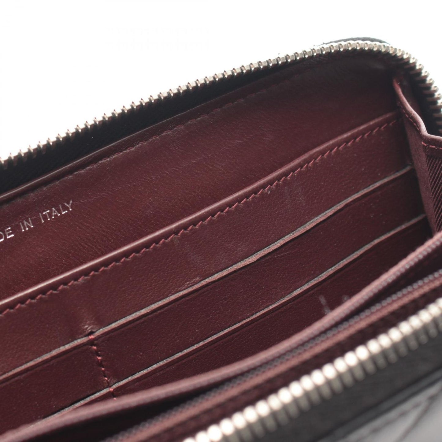 Chanel Round Wallet Quilted Black Lambskin — view 8