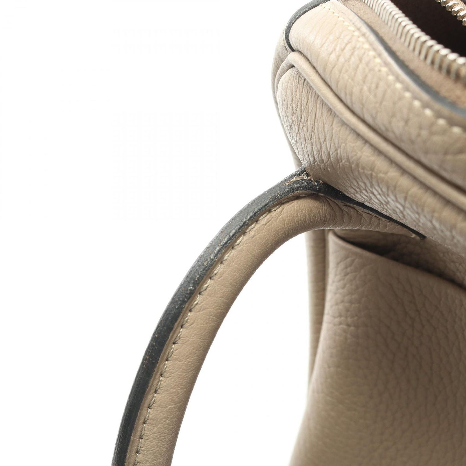 Hermes Shoulder Bag Lindy 26 Tourtier Gray Leather — view 8