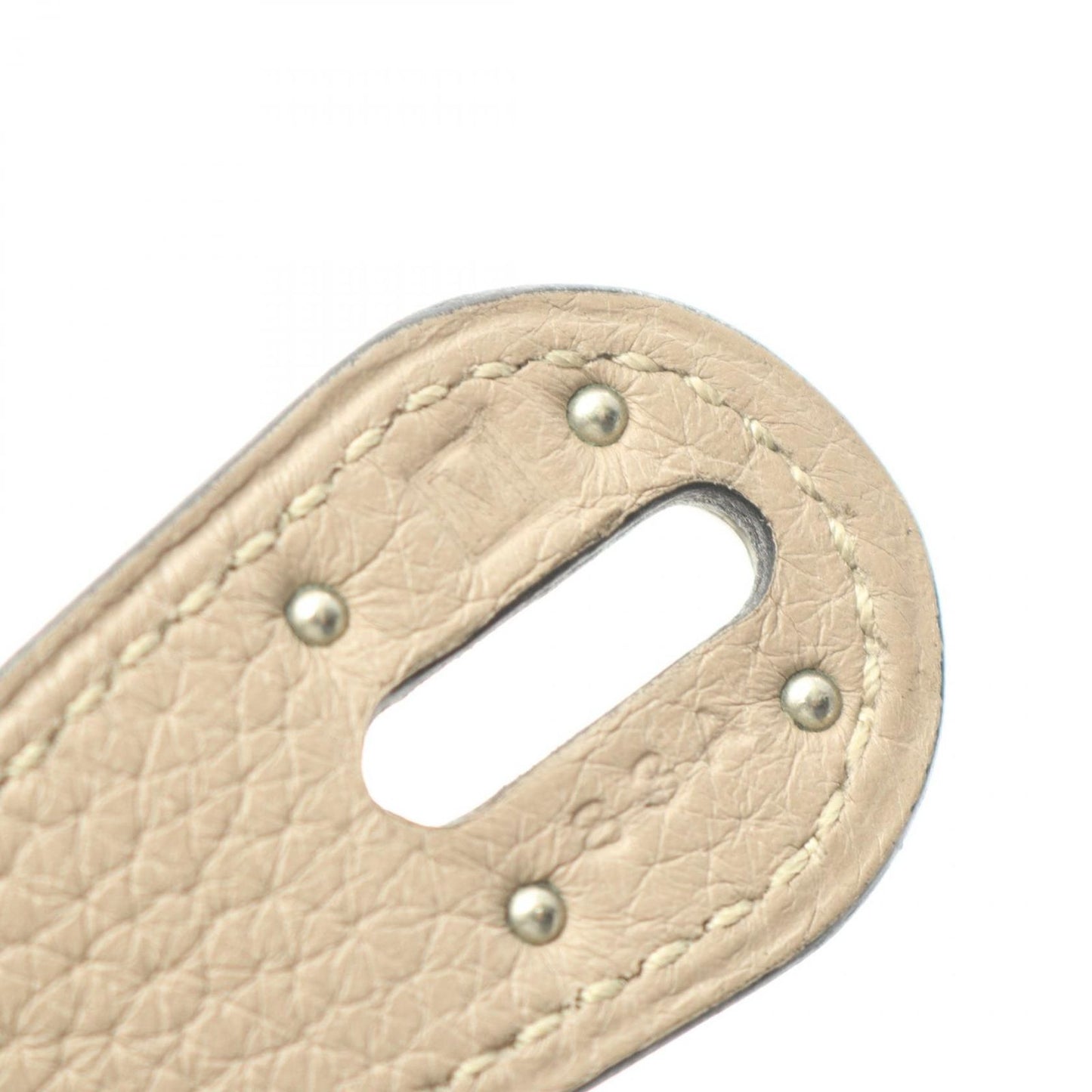 Hermes Shoulder Bag Lindy 26 Tourtier Gray Leather — view 5