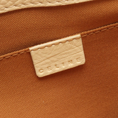 Celine Handbag Boogie Bag Cream Leather — view 4