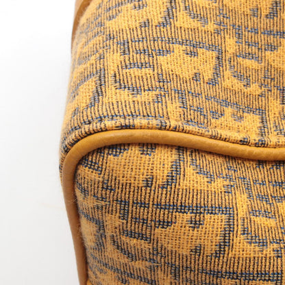 Dior Handbag Rango 26 Yellow Canvas Leather Black — view 5