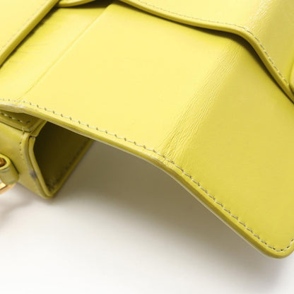 Dior Shoulder Bag 30 Montaigne Yellow Green Leather 30 — view 6