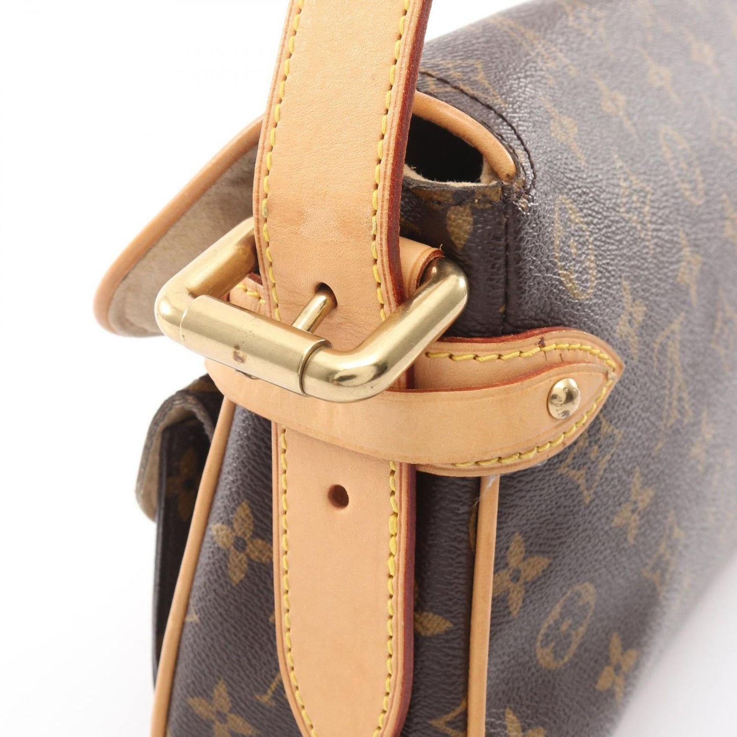 Louis Vuitton Shoulder Bag Hudson PM Canvas Leather — view 8