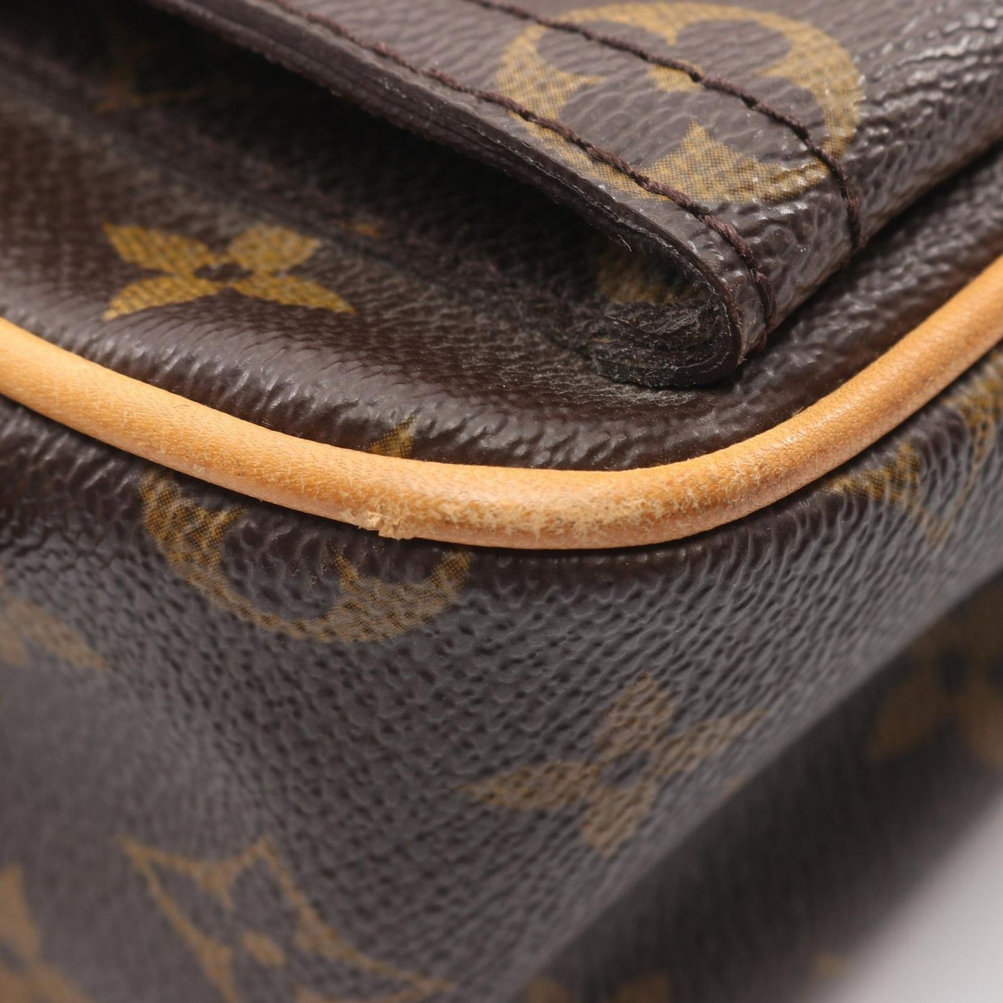 Louis Vuitton Shoulder Bag Hudson PM Canvas Leather — view 6