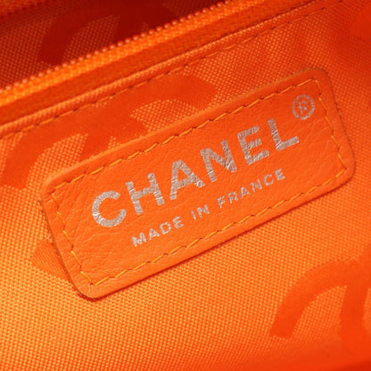 Chanel Shoulder Bag Cambon Line Beige Leather Patent — view 4