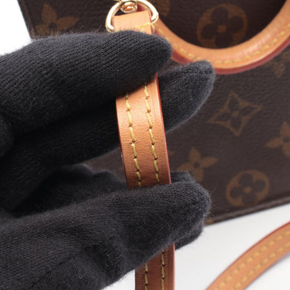 Louis Vuitton Handbag Sac Plat Canvas Leather Petite — view 7