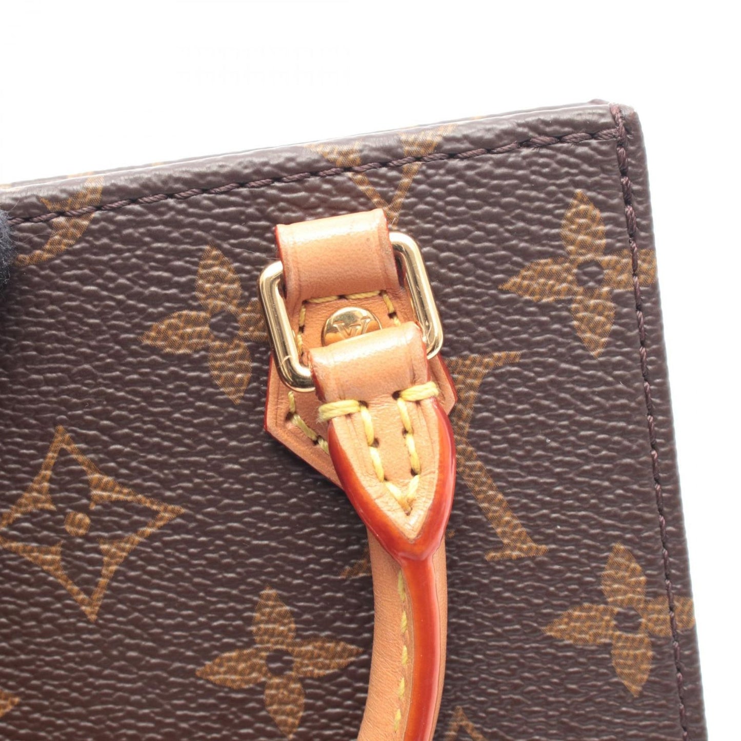Louis Vuitton Handbag Sac Plat Canvas Leather Petite — view 6