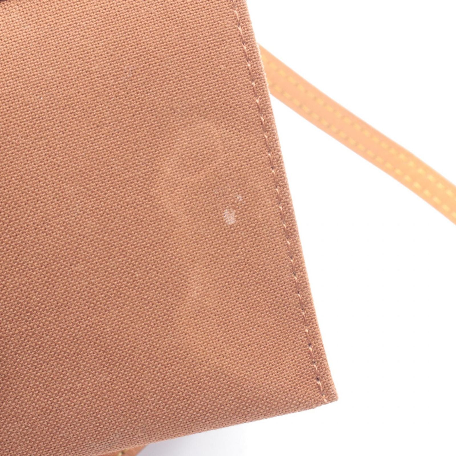 Louis Vuitton Handbag Sac Plat Canvas Leather Petite — view 5