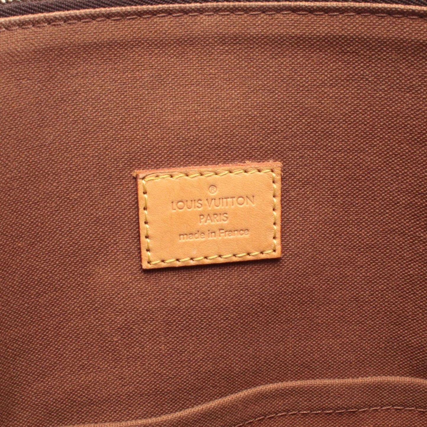 Louis Vuitton Tote Boble Canvas Leather Cover — view 4