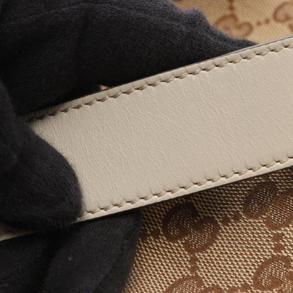 Gucci Shoulder Bag GG Canvas Beige White — view 8